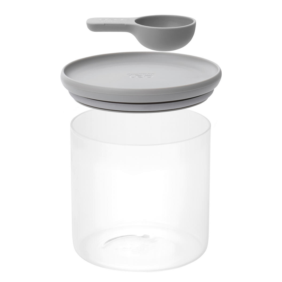 POSODA ZA SHRANJEVANJE     12/12/11 cm         - siva, Basics, umetna masa/steklo (12/12/11cm) - BergHOFF