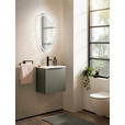 BADEZIMMERSPIEGEL 45/80/3,1 cm - Silberfarben, Design, Glas (45/80/3,1cm) - Novel