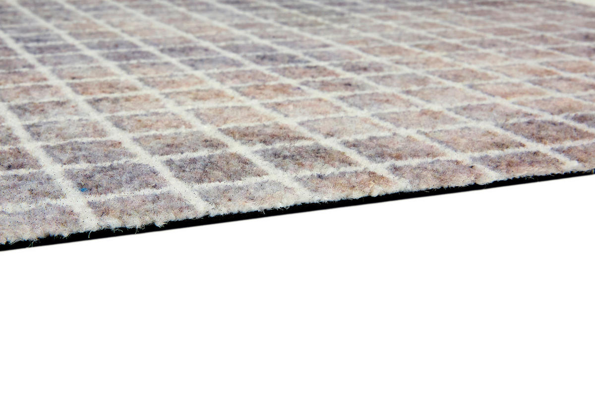 FUßMATTE  67/100 cm  Hellgrau, Beige  - Beige/Hellgrau, KONVENTIONELL, Textil (67/100cm) - Schöner Wohnen