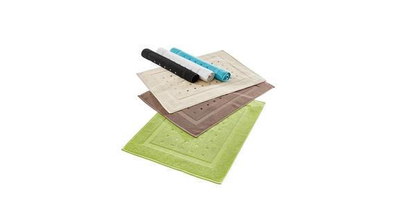 BADEMATTE Beige 50/70 cm - Beige, Design, Textil (50/70cm) - Esposa