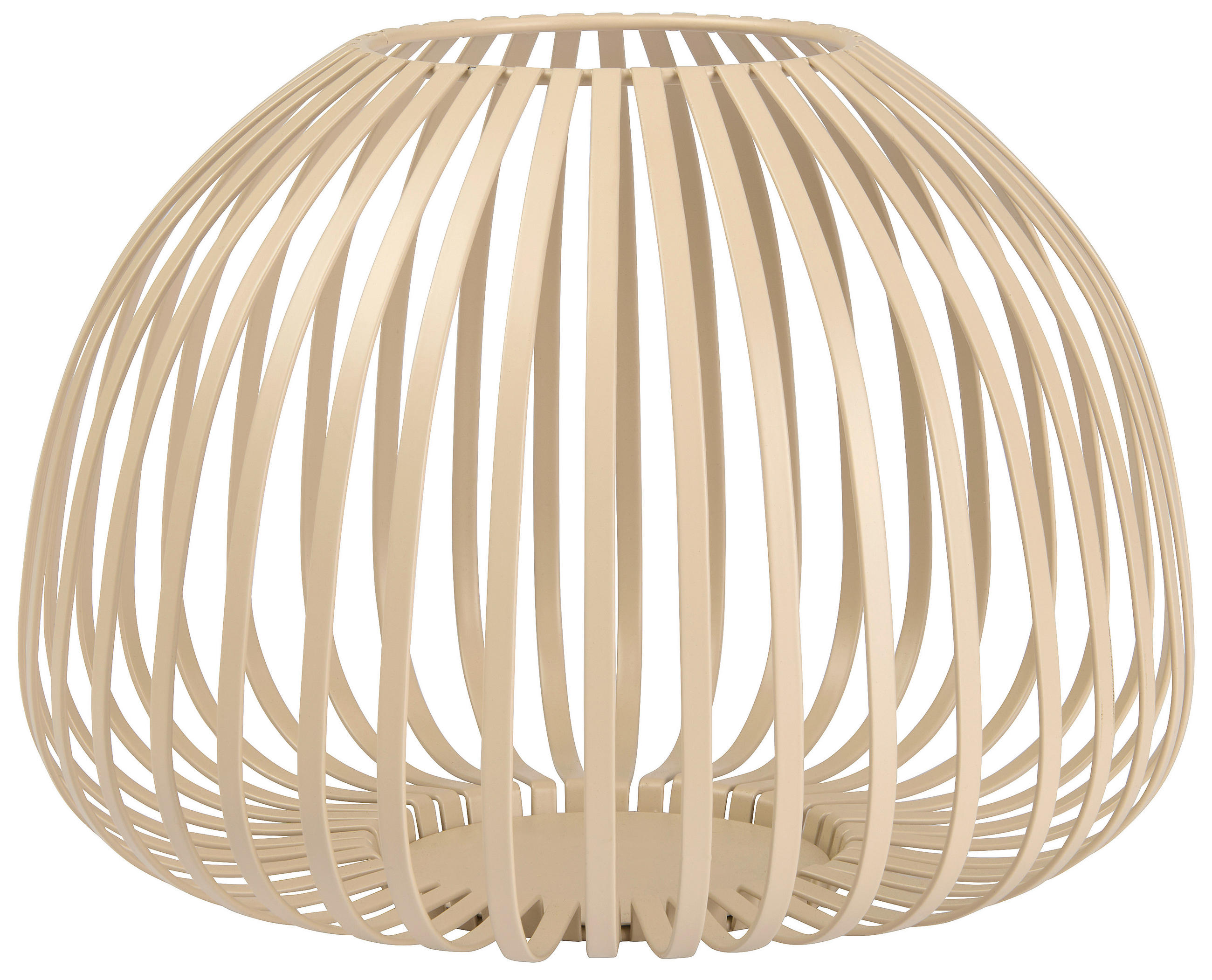 WINDLICHT - Beige, Basics, Metall (25,5/20cm) - Ambia Home