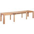 ESSTISCH Kernbuche teilmassiv rechteckig Buchefarben - Buchefarben, KONVENTIONELL, Holz (140(220)/90/77cm) - VENDA