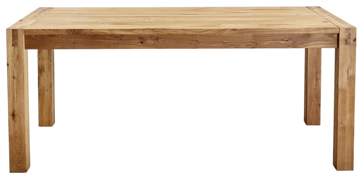 ESSTISCH in Holz 180/90/76 cm  - Eichefarben, Natur, Holz (180/90/76cm) - Linea Natura