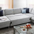 WOHNLANDSCHAFT Hellgrau Rücken echt - Chromfarben/Hellgrau, Design, Textil (159/353/206cm) - Pure Home Comfort WOHNLANDSCHAFT Hellgrau Rücken echt - Chromfarben/Hellgrau, Design, Textil (159/353/206cm) - Pure Home Comfort