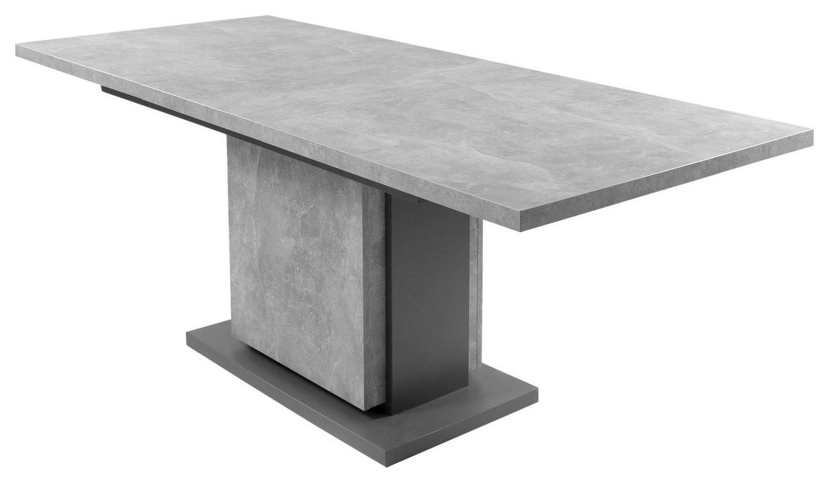 ESSTISCH in Holzwerkstoff 140/80/75 cm  - Anthrazit/Grau, MODERN, Holzwerkstoff (140/80/75cm) - MID.YOU