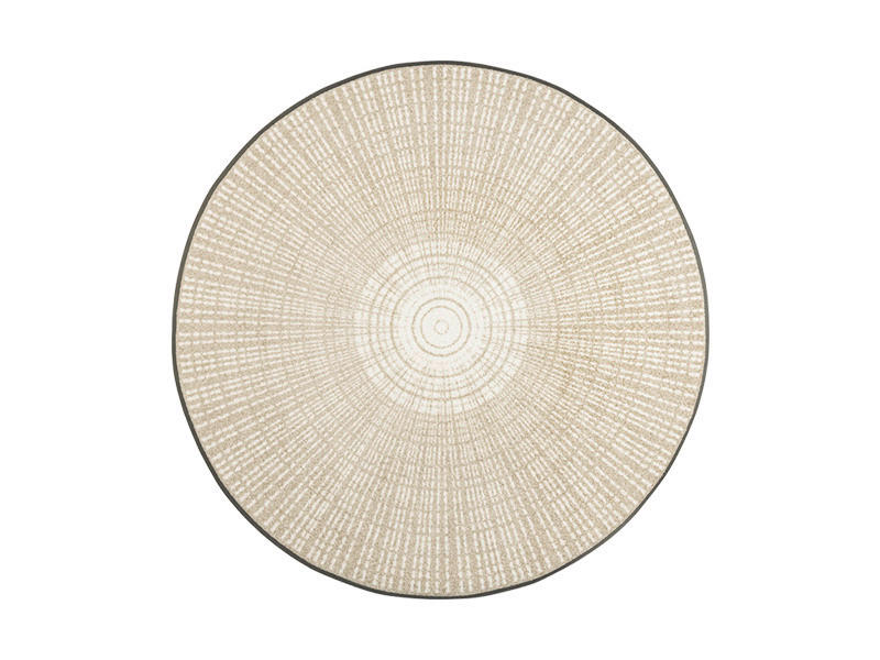 COVOR CU ȚESĂTURĂ PLATĂ Cascara Beige  - bej, Konventionell, plastic/textil (115/115cm) - wash+dry
