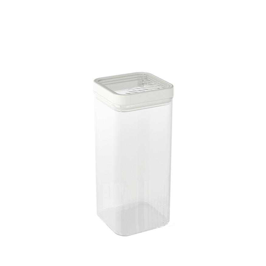 TÁROLÓDOBOZSZETT   - fehér, Basics, műanyag (10,7/22,2/10,7cm) - Curver