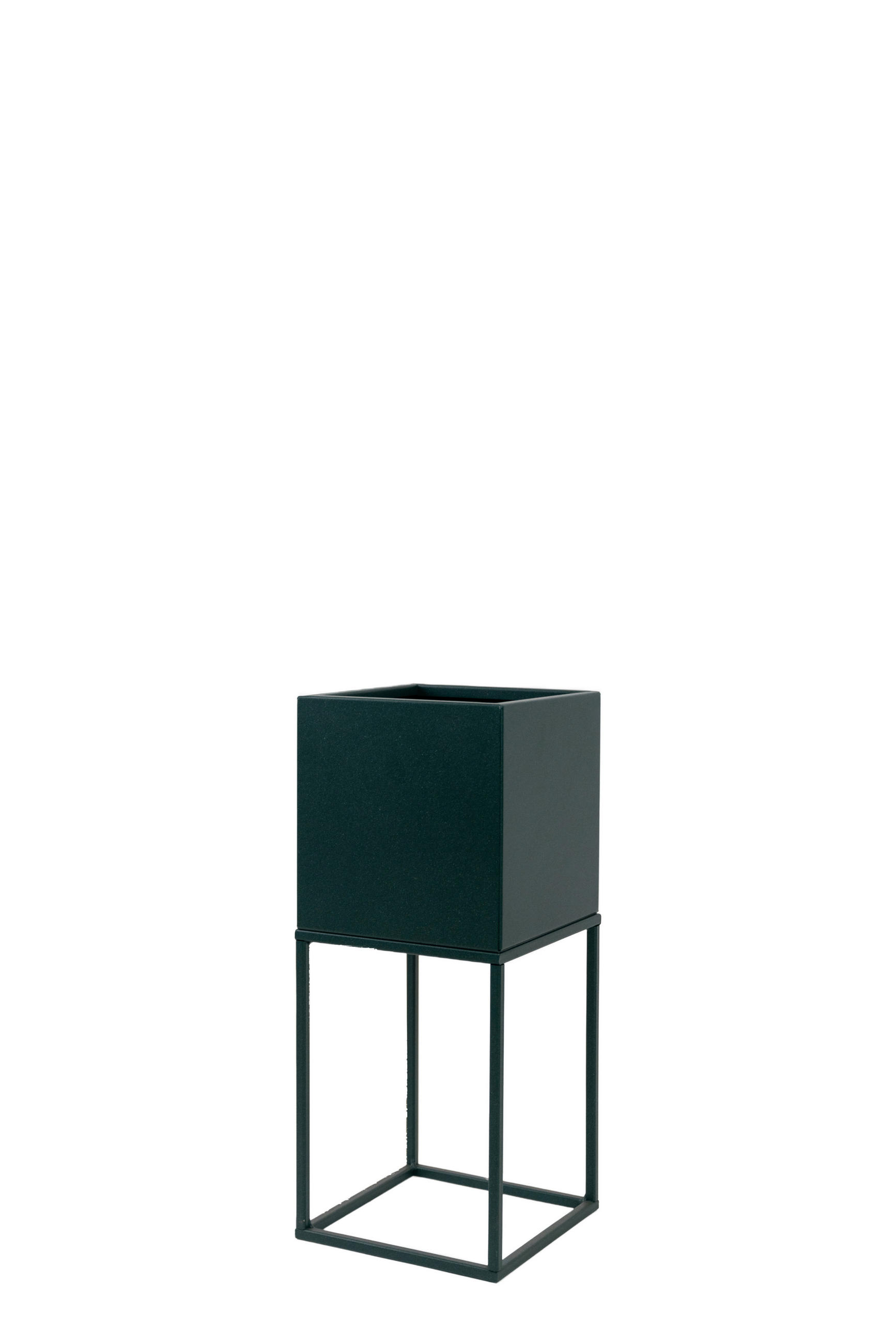 BLUMENSTÄNDER in Metall  - Smaragdgrün, Basics, Metall (19/47/19cm)