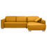 WOHNLANDSCHAFT in Textil Gelb - Chromfarben/Gelb, Design, Holz/Textil (296/195cm) - Hom`in WOHNLANDSCHAFT in Textil Gelb - Chromfarben/Gelb, Design, Holz/Textil (296/195cm) - Hom`in