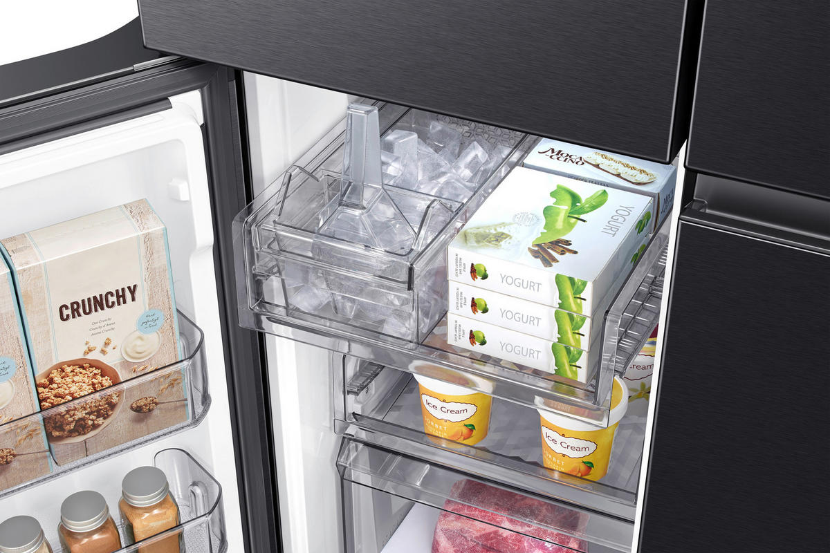 FRENCH-DOOR 91,2/177,9/72,3 cm RF59C701EB1/EG  - Schwarz, Basics, Glas/Kunststoff (91,2/177,9/72,3cm) - Samsung