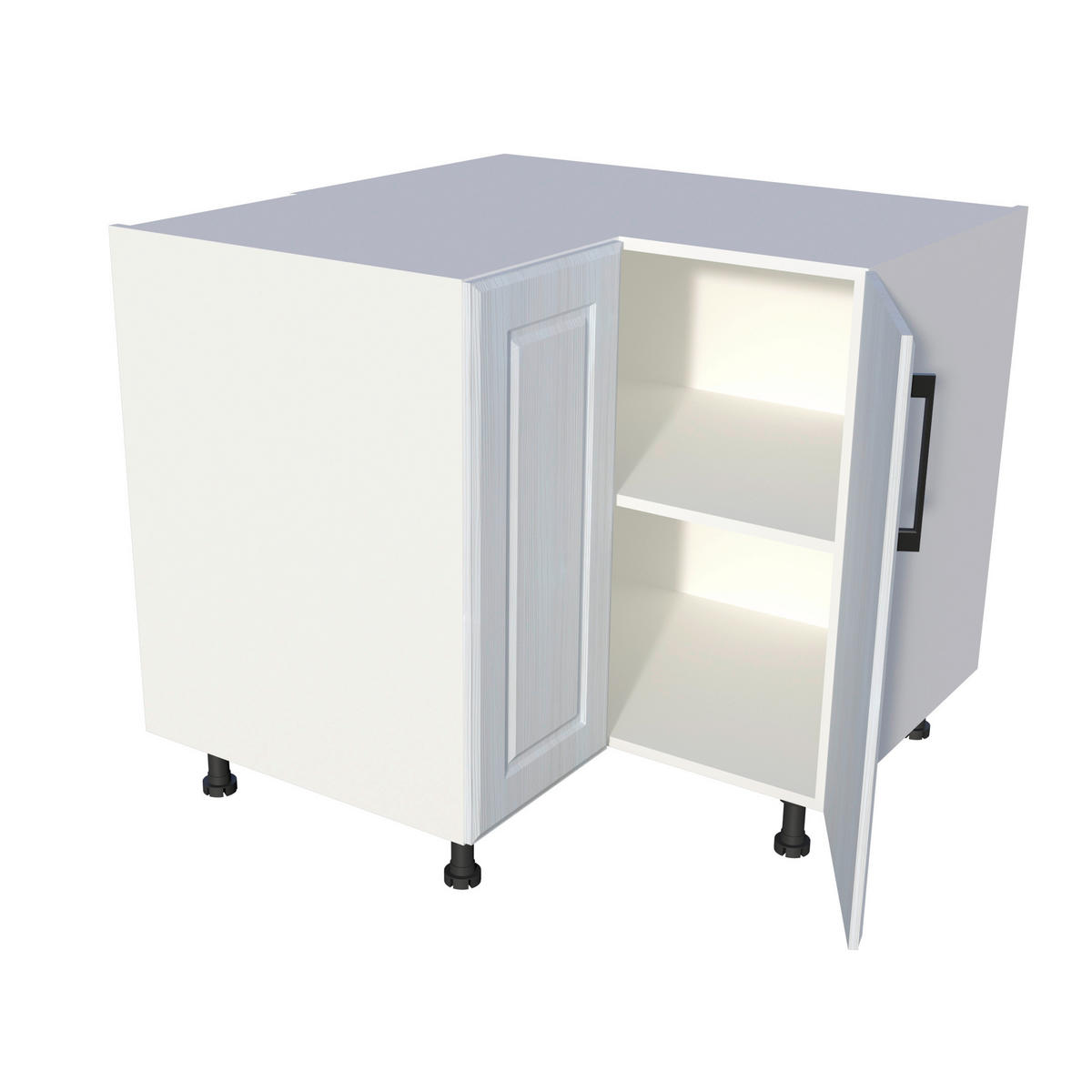 ALSÓ SAROKSZEKRÉNY - Basics, faalapú anyag (90/90/82/56cm) - Carryhome