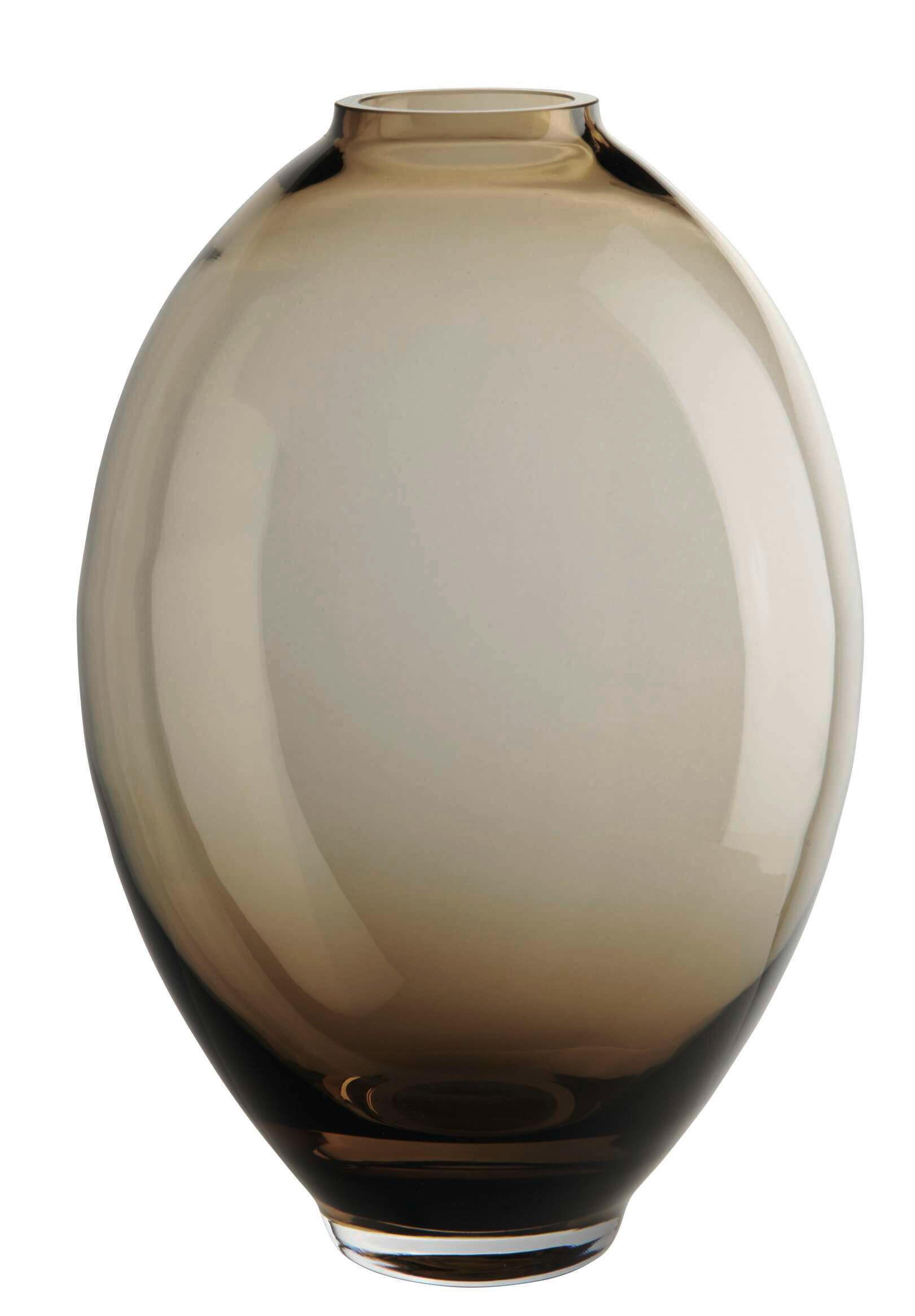 VASE  - Braun, Basics, Glas (17/25cm) - ASA