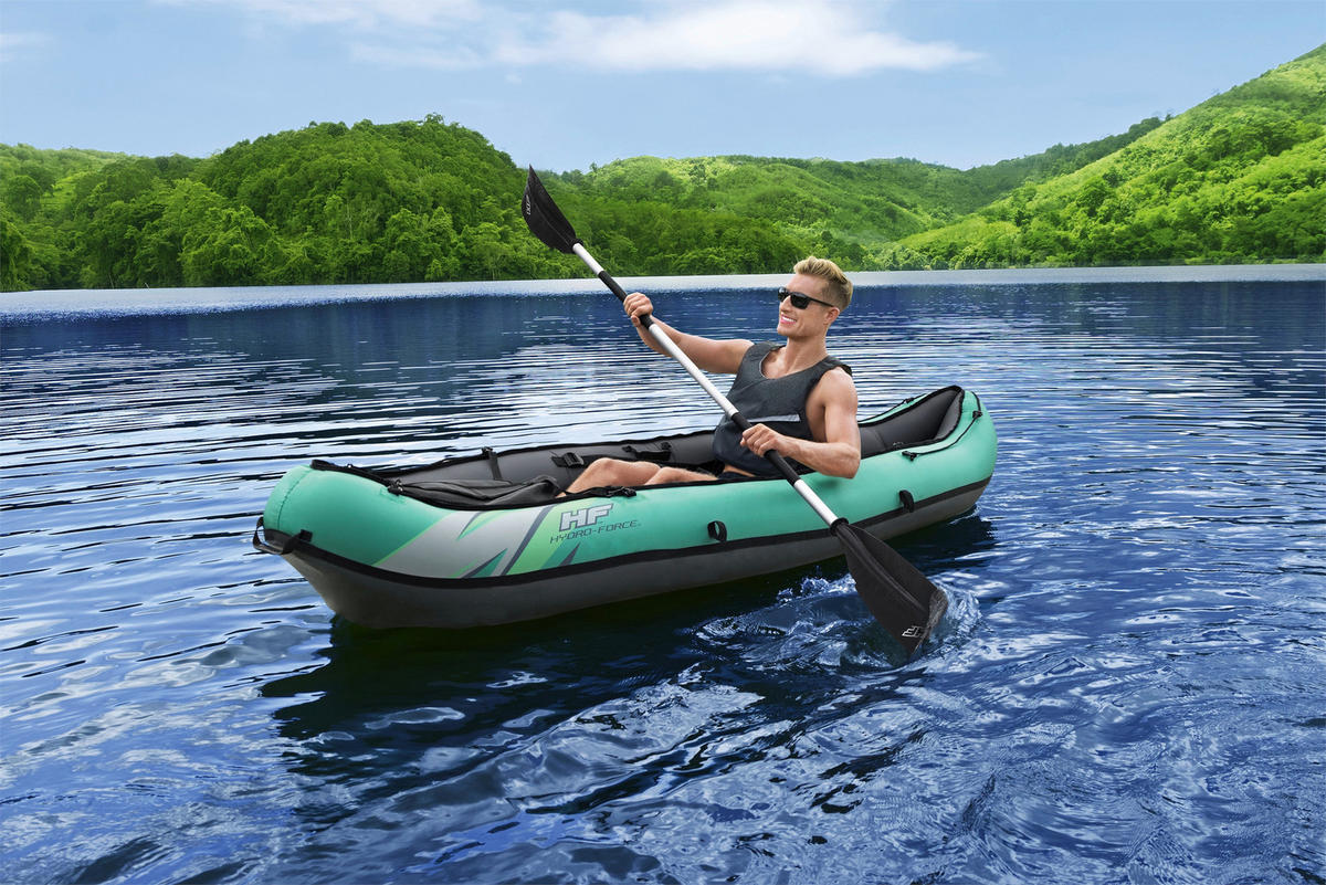 KAJAK VENTURA ELITE X1  - Grün, KONVENTIONELL, Kunststoff/Metall (280/86/40cm) - Bestway