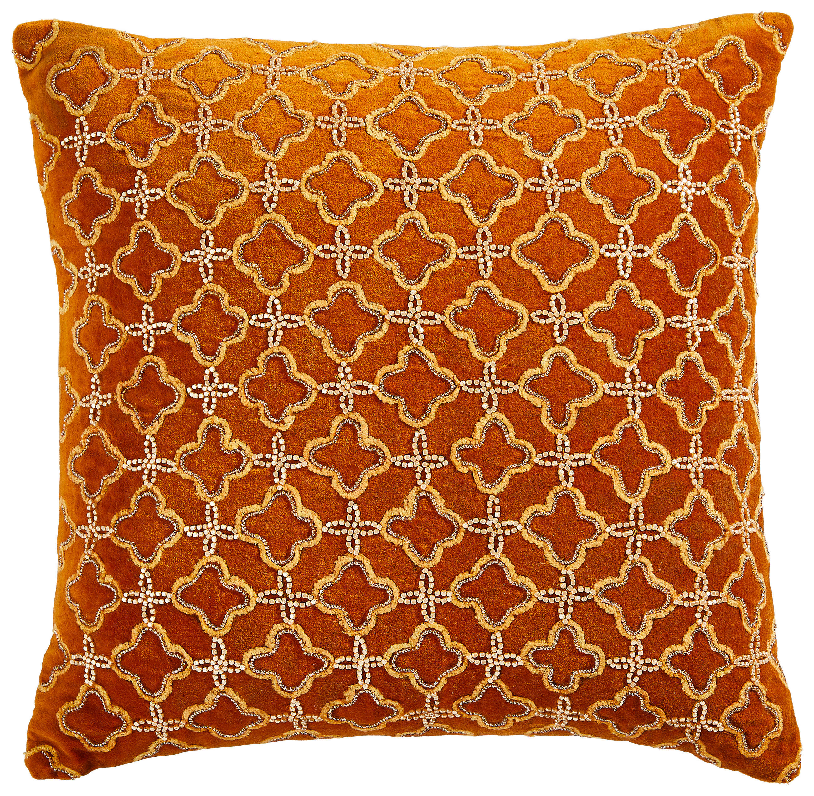 ZIERKISSEN 45/45 cm  - Rostfarben, LIFESTYLE, Textil (45/45cm) - Esposa