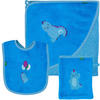 FROTTIERSET DINO Blau  - Blau, Basics, Textil