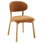 STUHL in Holz, Textil Currygelb, Wildeiche  - Currygelb/Wildeiche, KONVENTIONELL, Holz/Textil (50/82/57cm) - Venda