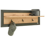 WANDBOARD in 106,2/33,5/21,6 cm Eichefarben, Dunkelgrau  - Eichefarben/Dunkelgrau, ROMANTIK / LANDHAUS, Holzwerkstoff (106,2/33,5/21,6cm) - Hom`in