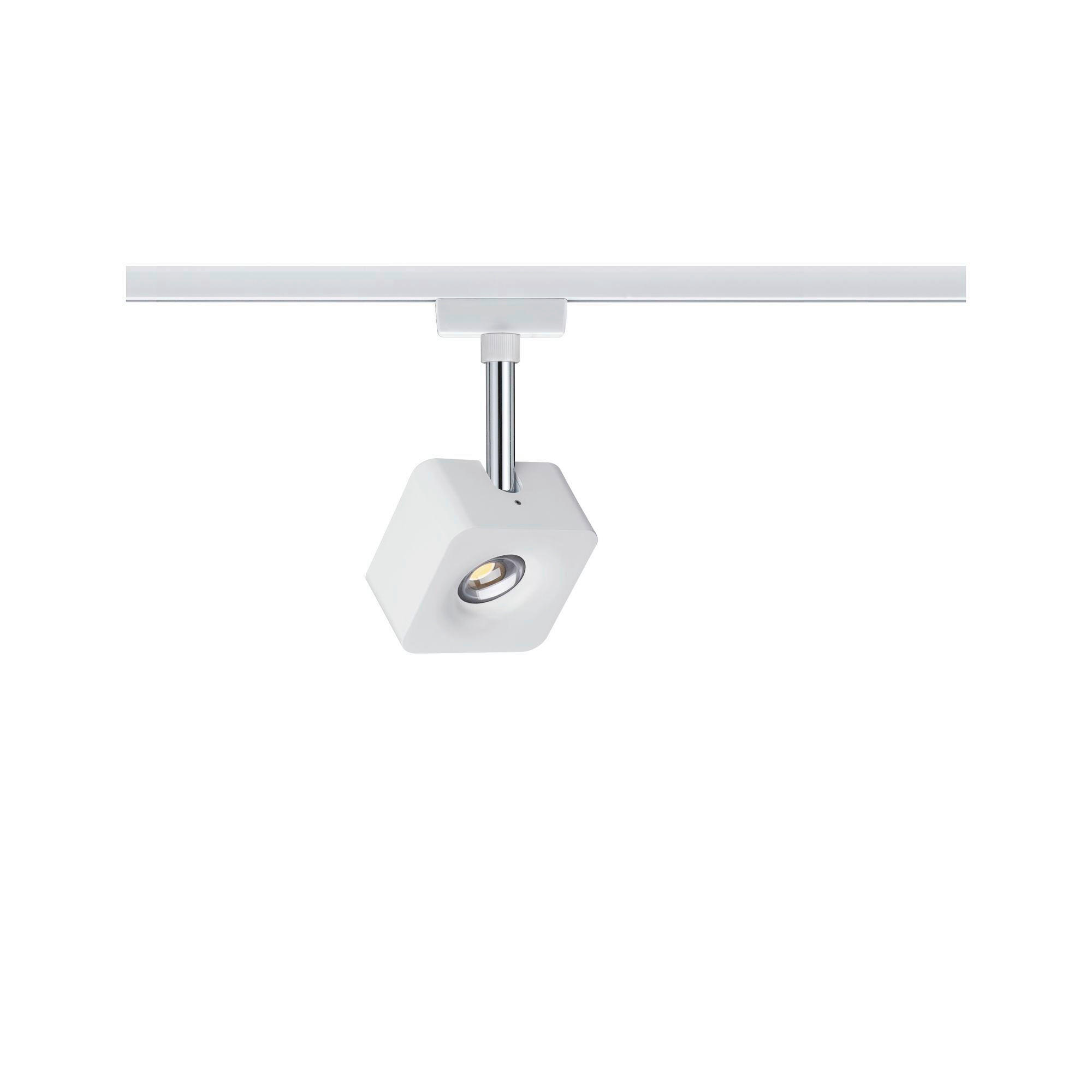 SCHIENENSYSTEM-STRAHLER - Weiß, Basics, Kunststoff/Metall (1,7cm) - Paulmann