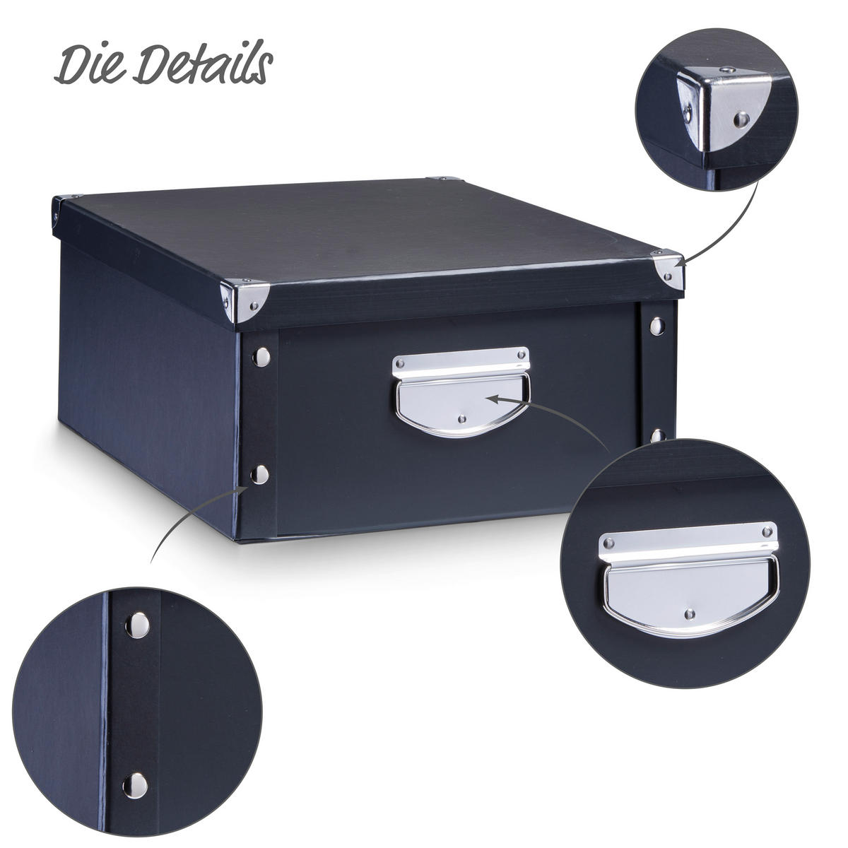 AUFBEWAHRUNGSBOX     - Basics, Karton (40/33/17cm)