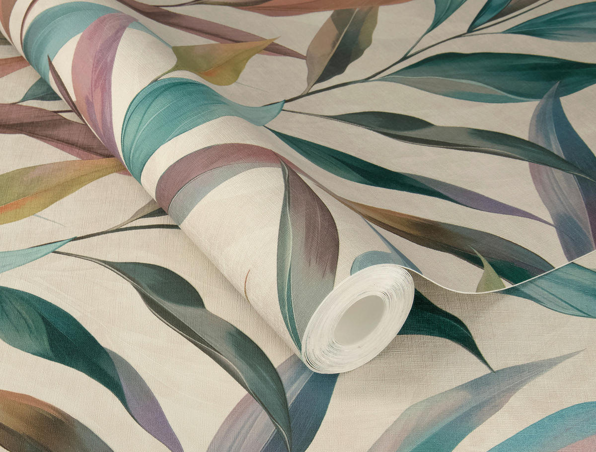 TAPETE - Beige, Natur, Textil (600/53cm) - Tesa