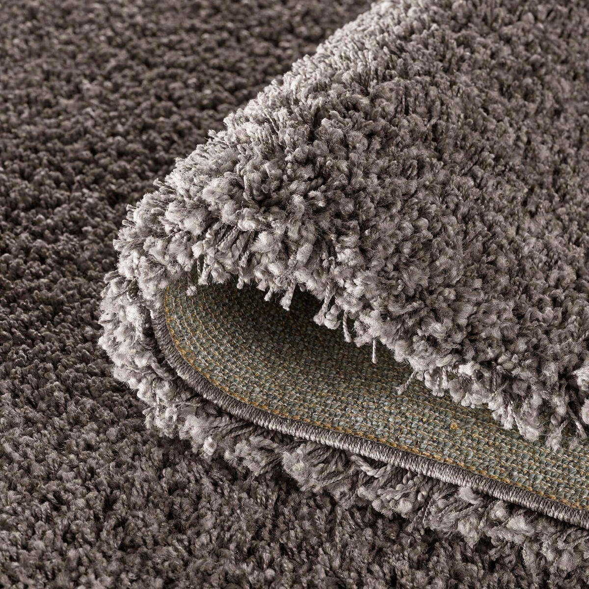 HOCHFLORTEPPICH 65/130 cm Anthrazit  - Anthrazit, Basics, Textil (65/130cm) - Novel