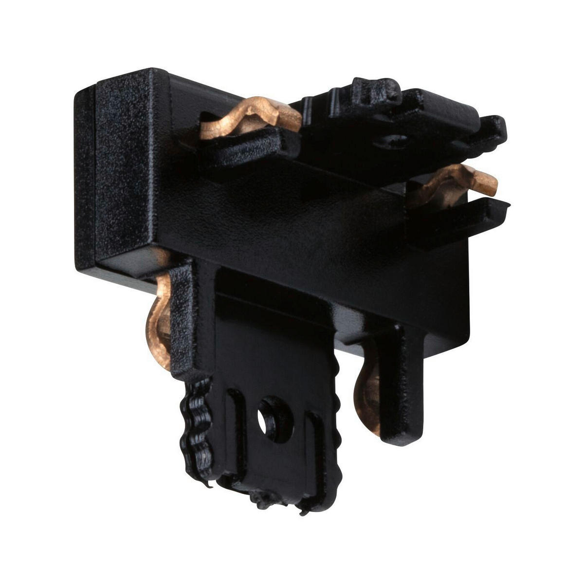 SCHIENENSYSTEM-VERBINDER Veya 2,0/1,6/2,4 cm  - Schwarz, Design, Kunststoff (2,0/1,6/2,4cm) - Paulmann