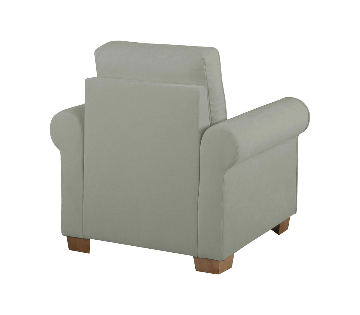 SESSEL in Grau  - Buchefarben/Grau, Design, Holz/Textil (93/89/82cm) - MID.YOU