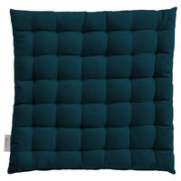 SITZKISSEN 38/38/4 cm  - Petrol, Basics, Textil (38/38/4cm) - Bio:Vio