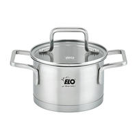 FLEISCHTOPF Topas 1,2 L  - Transparent/Silberfarben, Basics, Glas/Metall (14cm) - ELO