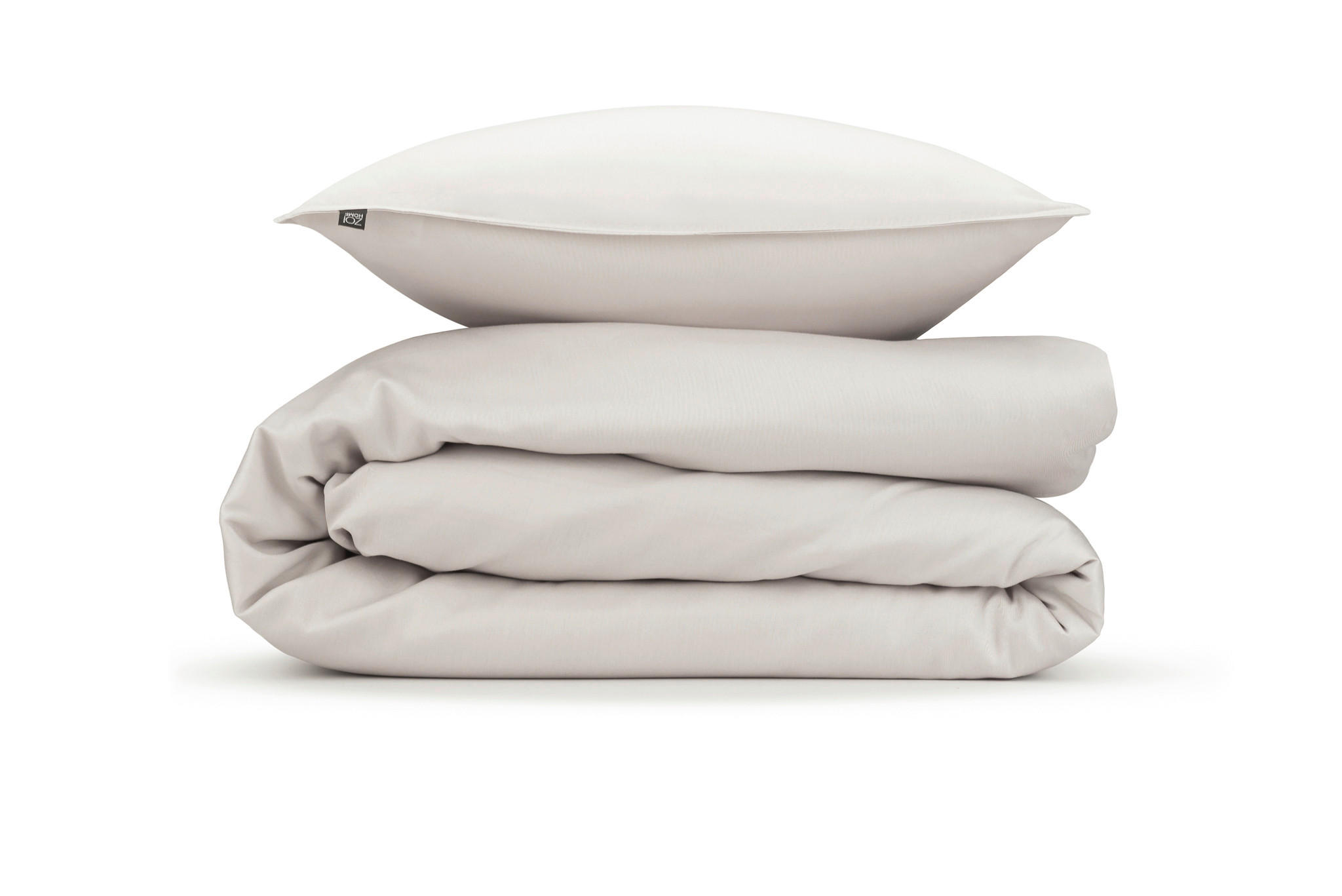 BETTWÄSCHE 2-teilig Satinado Makosatin 135/200 cm  - Elfenbein, Basics, Textil (135/200cm)