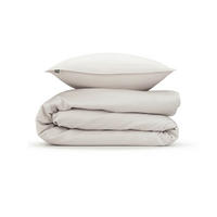 BETTWÄSCHE 2-teilig Satinado Makosatin 135/200 cm  - Elfenbein, Basics, Textil (135/200cm)