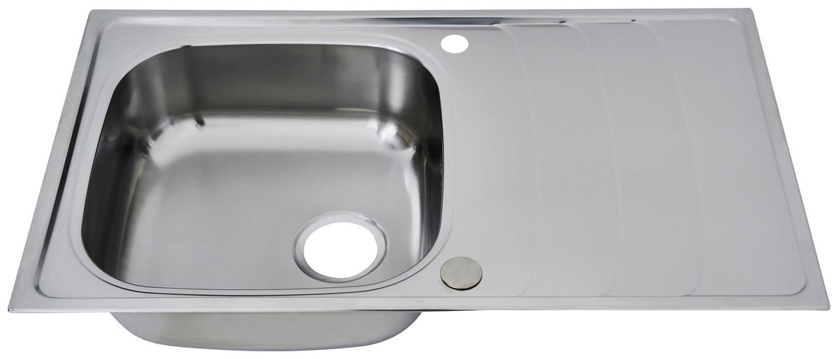 DISKHO 1720MIAMI86X50  - stålfärgad, Trend, metall (86/19/50cm) - Respekta