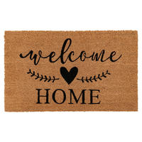 FUßMATTE 40/60 cm  - Hellbraun, Basics, Textil (40/60cm) - Kayoom