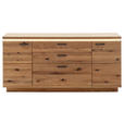 SIDEBOARD Eichefarben  180/84/44 cm  - Eichefarben/Anthrazit, Natur, Holz/Holzwerkstoff (180/84/44cm) - Linea Natura