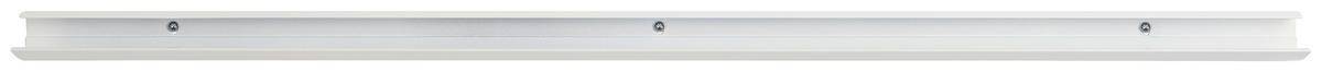 WANDPROFIL  - Weiß, KONVENTIONELL, Metall (90/4/4cm) - Xora