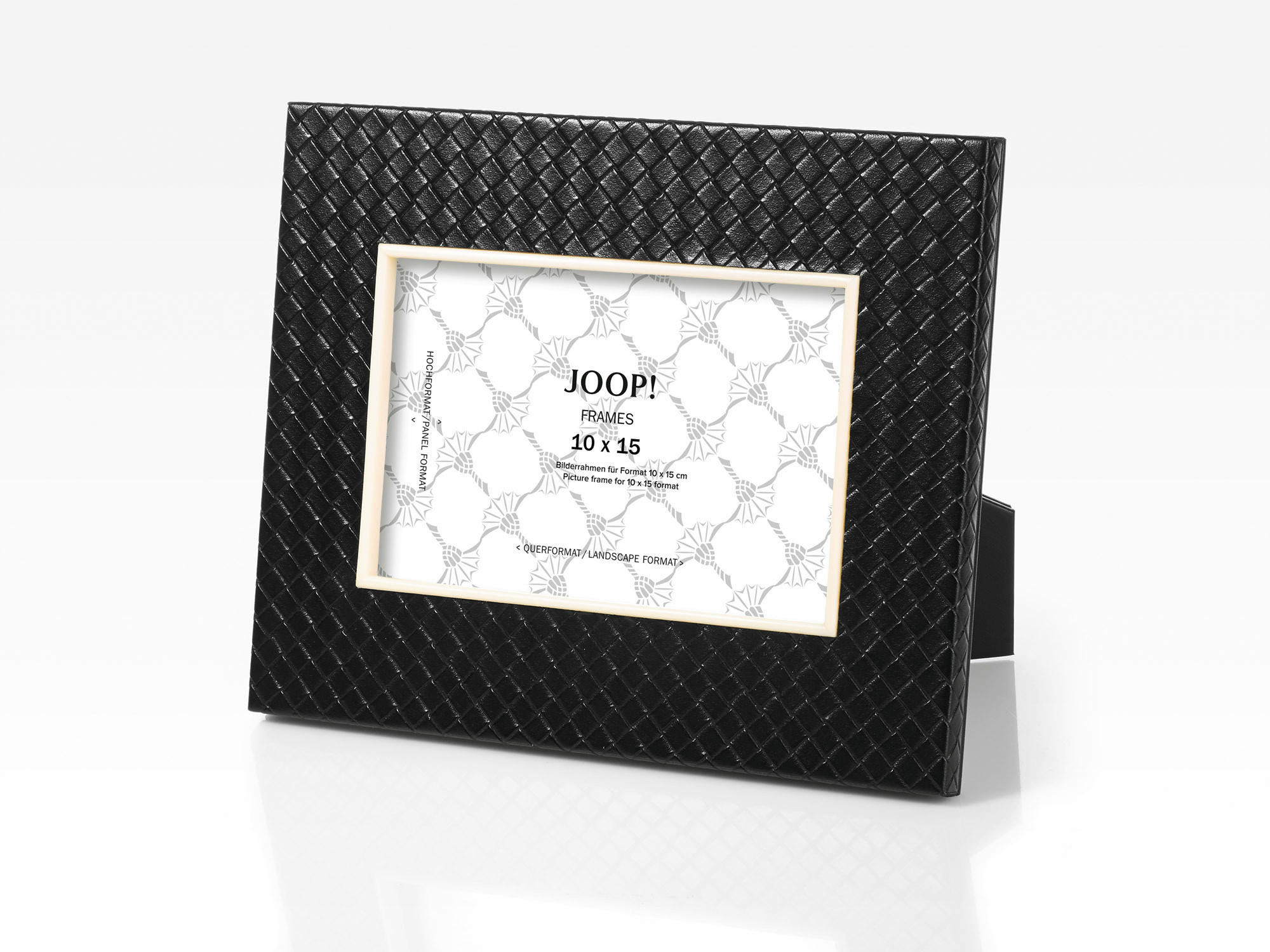 BILDERRAHMEN  Schwarz  - Schwarz, Design, Kunststoff (18/22cm) - Joop!