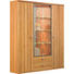 HIGHBOARD Kernbuche furniert, massiv lackiert Buchefarben - Buchefarben/Schwarz, KONVENTIONELL, Glas/Holz (150/184,4/39,1cm) - Invivus