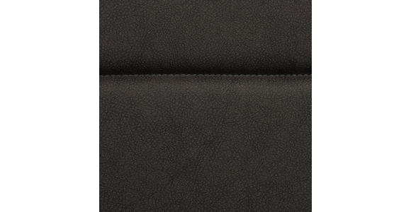 ECKBANK 155/205 cm in Eichefarben, Edelstahlfarben, Dunkelgrau - Edelstahlfarben/Eichefarben, KONVENTIONELL, Holzwerkstoff/Textil (155/205cm) - Cantus