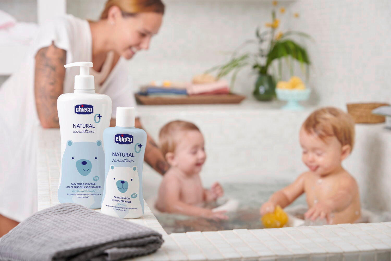 BABYPFLEGESET Natural Sensation  - Basics (500ml) - Chicco
