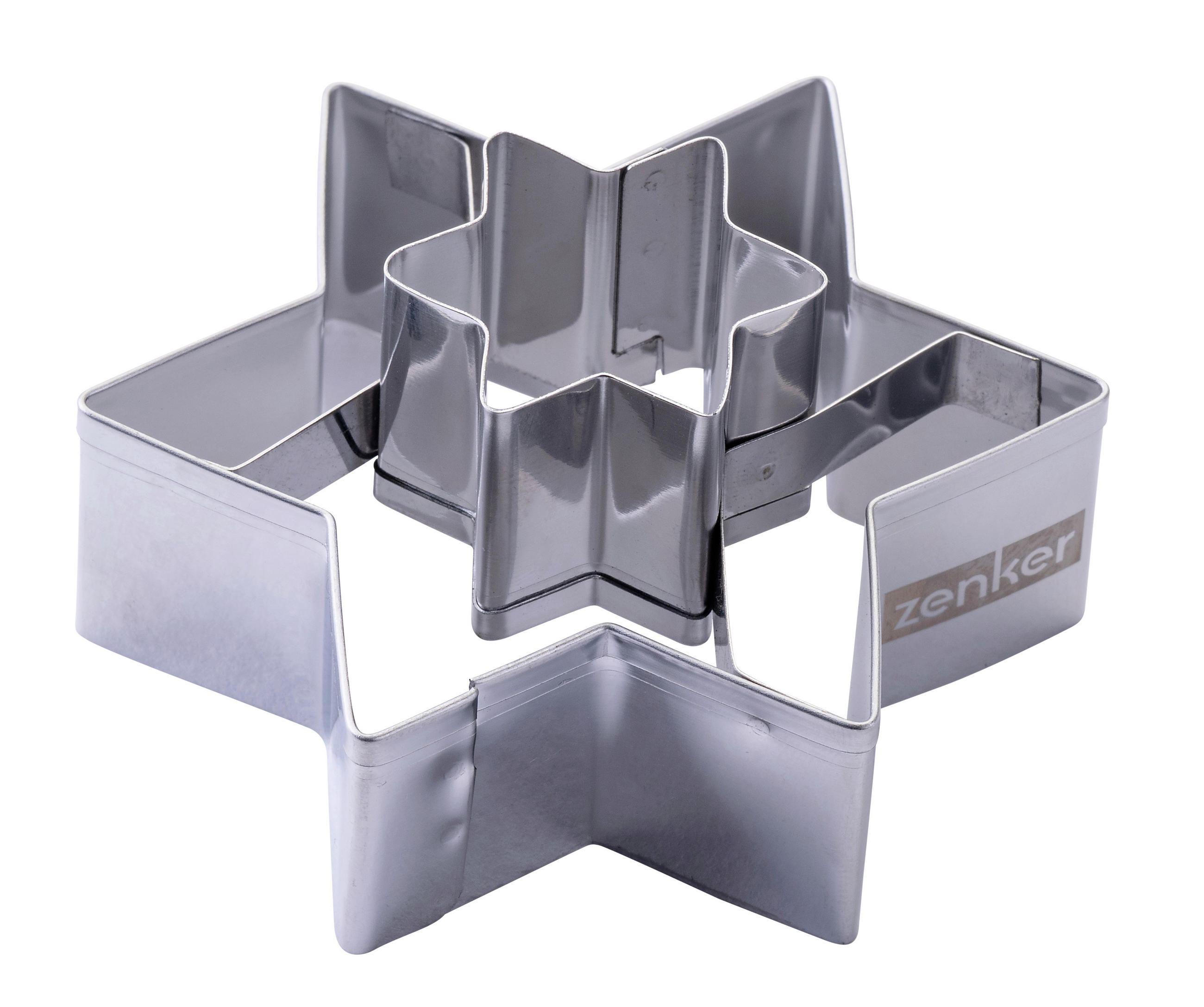VYKRAJOVÁTKO - barvy stříbra, Basics, kov (7.4/4/6.5cm) - Zenker
