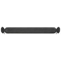 ZUGLUFTSTOPPER  12/90 cm   - Anthrazit, Basics, Textil (12/90cm) - X-Mas