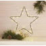 DEKOSTERN - Transparent/Silberfarben, Basics, Kunststoff/Metall (40cm) - X-Mas DEKOSTERN - Transparent/Silberfarben, Basics, Kunststoff/Metall (40cm) - X-Mas