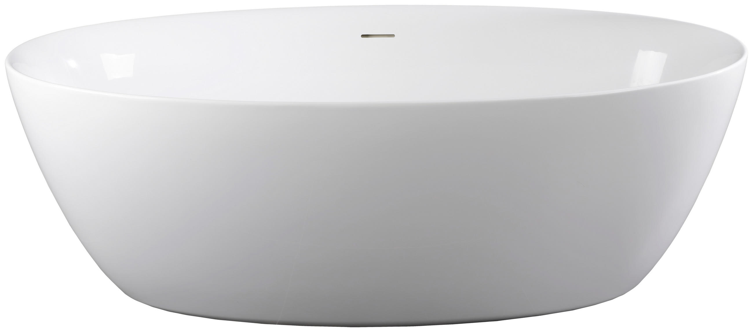 BADEWANNE freistehend   - Weiß, MODERN, Kunststoff (170cm)