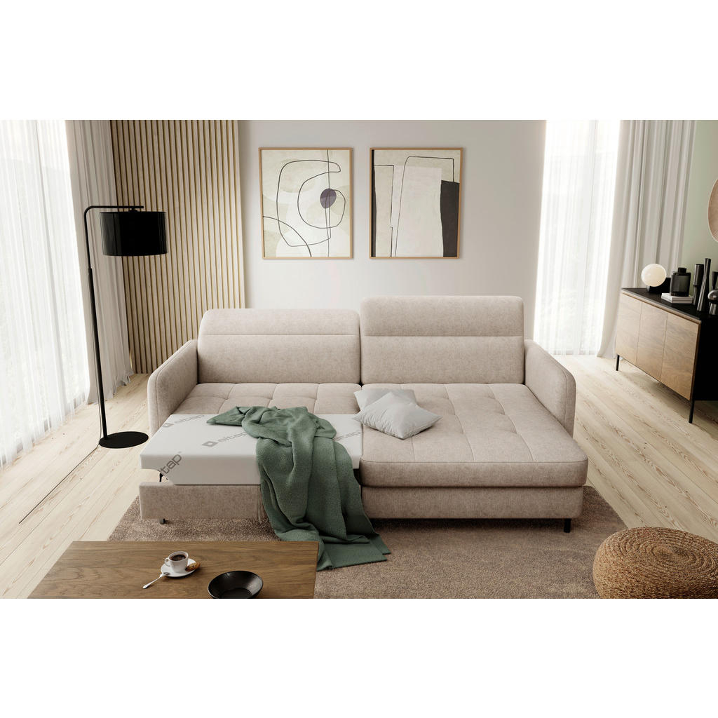 Thumbnail - Mid.you Ecksofa, Beige, Textil, 3-Sitzer, L-Form, 228x165 cm, Made in EU, Wohnzimmer, Sofas & Couches, Wohnlandschaften,...
