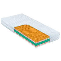 MATRACE, 90/200 cm - bílá, Basics, textil (90/200cm) - Sleeptex