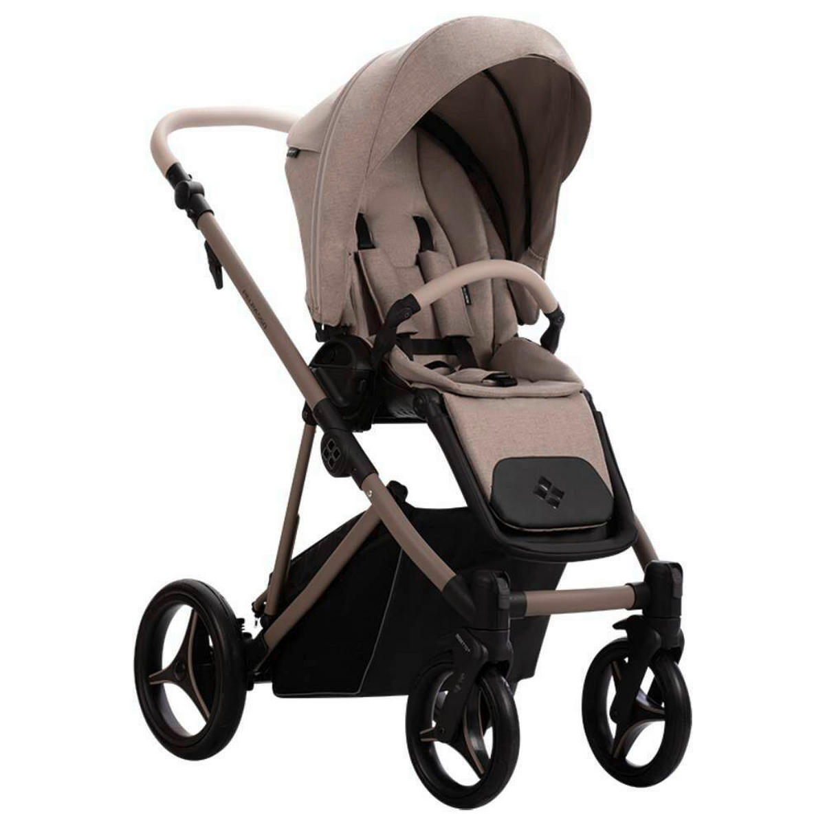 KOLICA ZA SPAVANJE   - bež, Basics, metal/tekstil (99/61/121cm) - BEBETTO