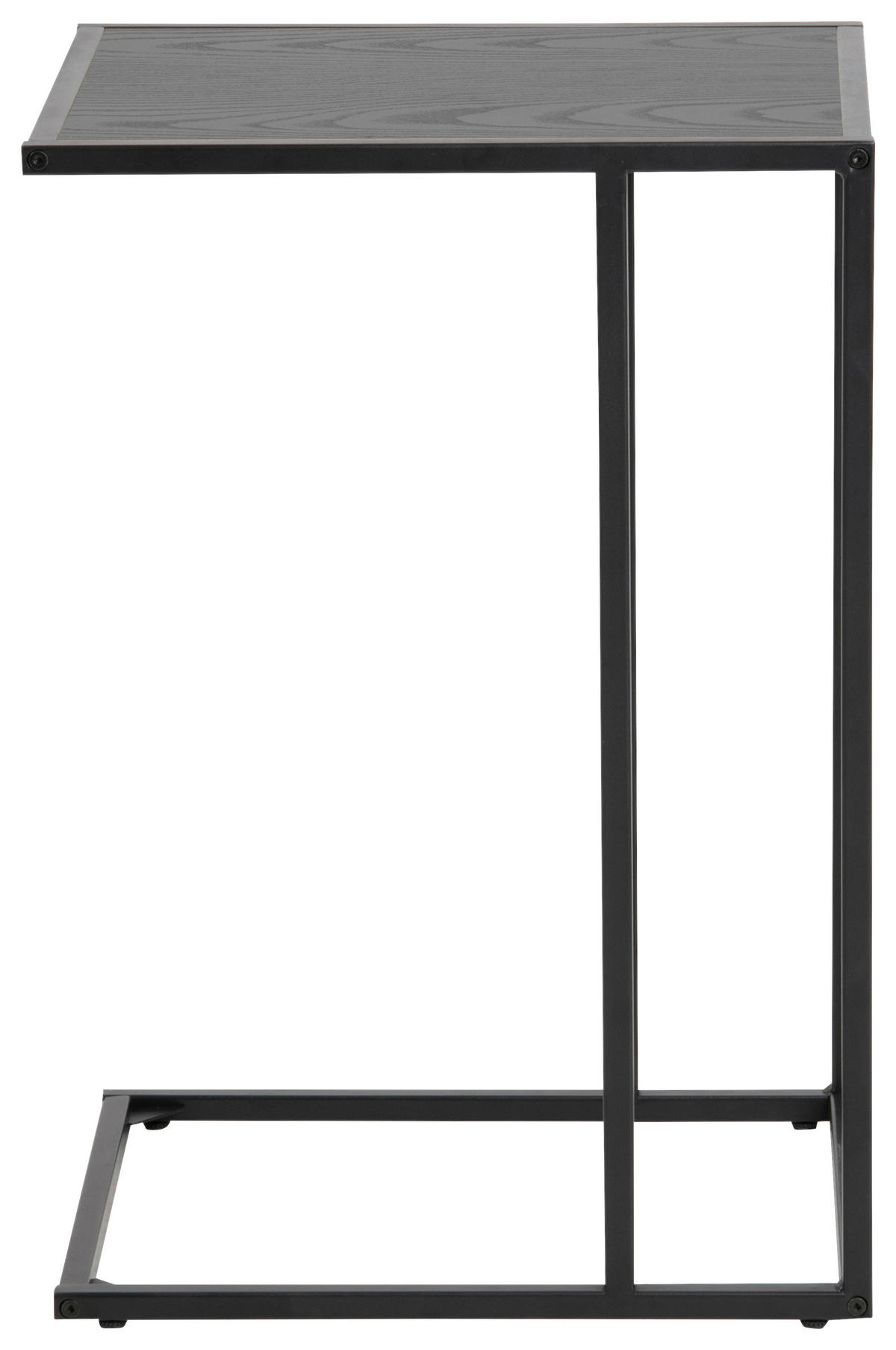 MASĂ AUXILIARĂ in material pe bază de lemn 43/35/63 cm  - negru, Trend, metal/material pe bază de lemn (43/35/63cm)