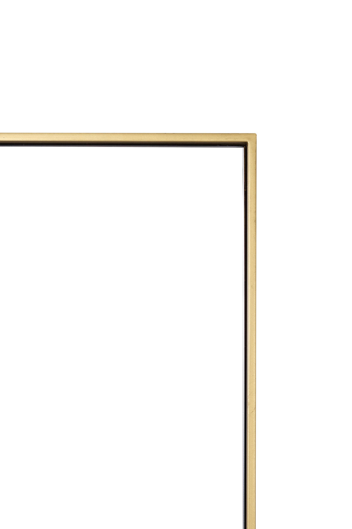 WANDSPIEGEL 90/180/2,5 cm    in rechteckig  - Goldfarben, Trend, Glas/Holzwerkstoff (90/180/2,5cm) - Landscape