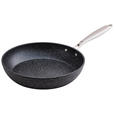 PFANNE Keramikbeschichtung  - Edelstahlfarben/Schwarz, Basics, Metall (28/5,7cm) - Homeware Profession.