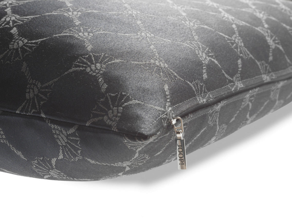 KISSENBEZUG J!Metallic 40/60 cm  - Dunkelblau, Basics, Textil (40/60cm) - Joop!